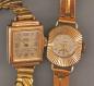 Preview: 2 Vergoldete Damen-Armbanduhren Ruhla