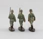 Preview: 3 Massefiguren Elastolin Wehrmacht Marschsoldaten