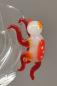 Preview: Katze am Glas rot 5cm