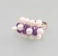 Preview: Ring mit Perlen und Amethysten