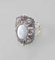 Preview: Ring Opal-Markasiten Gr. 54/55 da