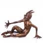 Preview: Bronzefigur Wiener Art Nackter Teufel