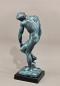 Preview: Bronze Adam nach Rodin grüne Patina