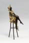 Preview: Bronze Chipari Dame auf Barhocker