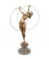 Preview: Bronze Skulptur Hula-Hoop Tänzerin