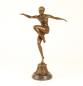 Preview: Bronze Skulptur Art déco Tänzerin