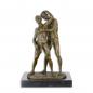 Preview: Erotik Bronze Skulptur Paar männlicher Akt