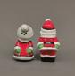 Preview: Salz und Pfeffer Streuer Paar Santa and Mrs. Claus