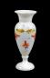 Preview: Vase Floraldekor Opalinglas.