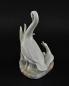 Preview: Figur Schwan mit Jungen und Schnecke
