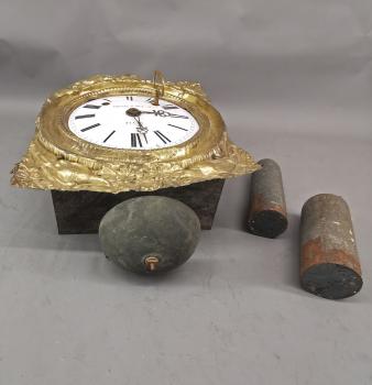 Französische Comtoise Wanduhr