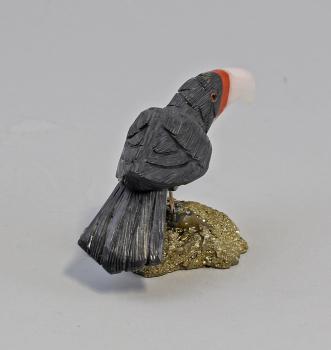 Steinfigur Tukan