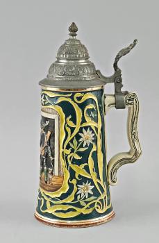 Bierkrug Jugendstil