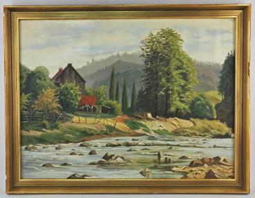 Sternbeck nach Strützel, Romantische Gebirgslandschaft