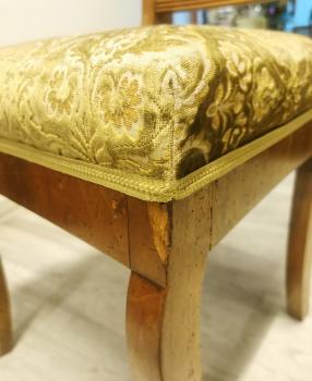 Satz 4 Stühle Biedermeier