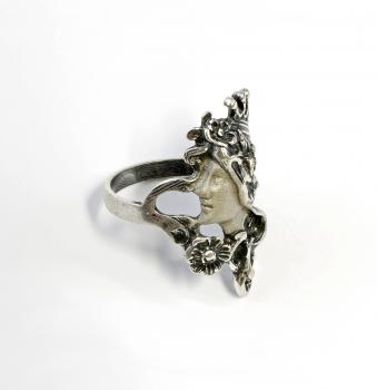 Jugendstil - Ring Prinzessin.   in Größen.58