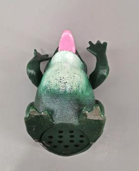 Eisen Frosch mechanische Spardose