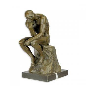 Bronze Skulptur "Der Denker"