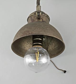 Lampe brüniert Tischbefestigung