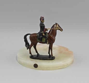 Canova, Onyx-Schale Bronze Napoleon Pferde