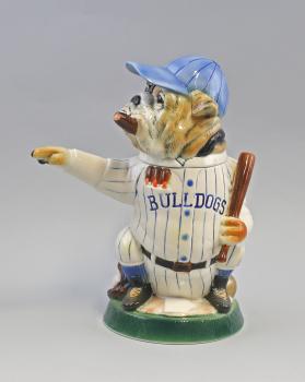 Sammler-Figuren-Bierkrug Bulldogge Baseball-Bulldog