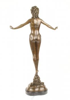 Bronze Skulptur Frau in Bikini