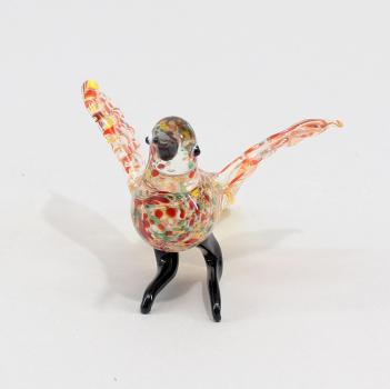 Murano Stil Glasfigur Vogel