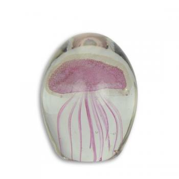 Murano Stil Glas Paperweight Qualle