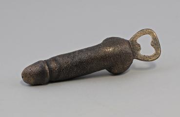 Flaschenöffner Phallus Eisen