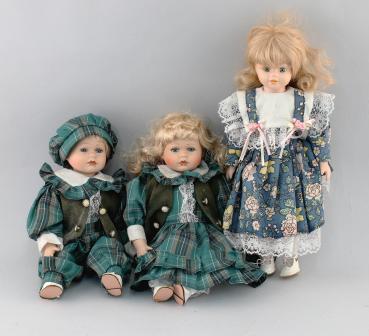 3 Puppen