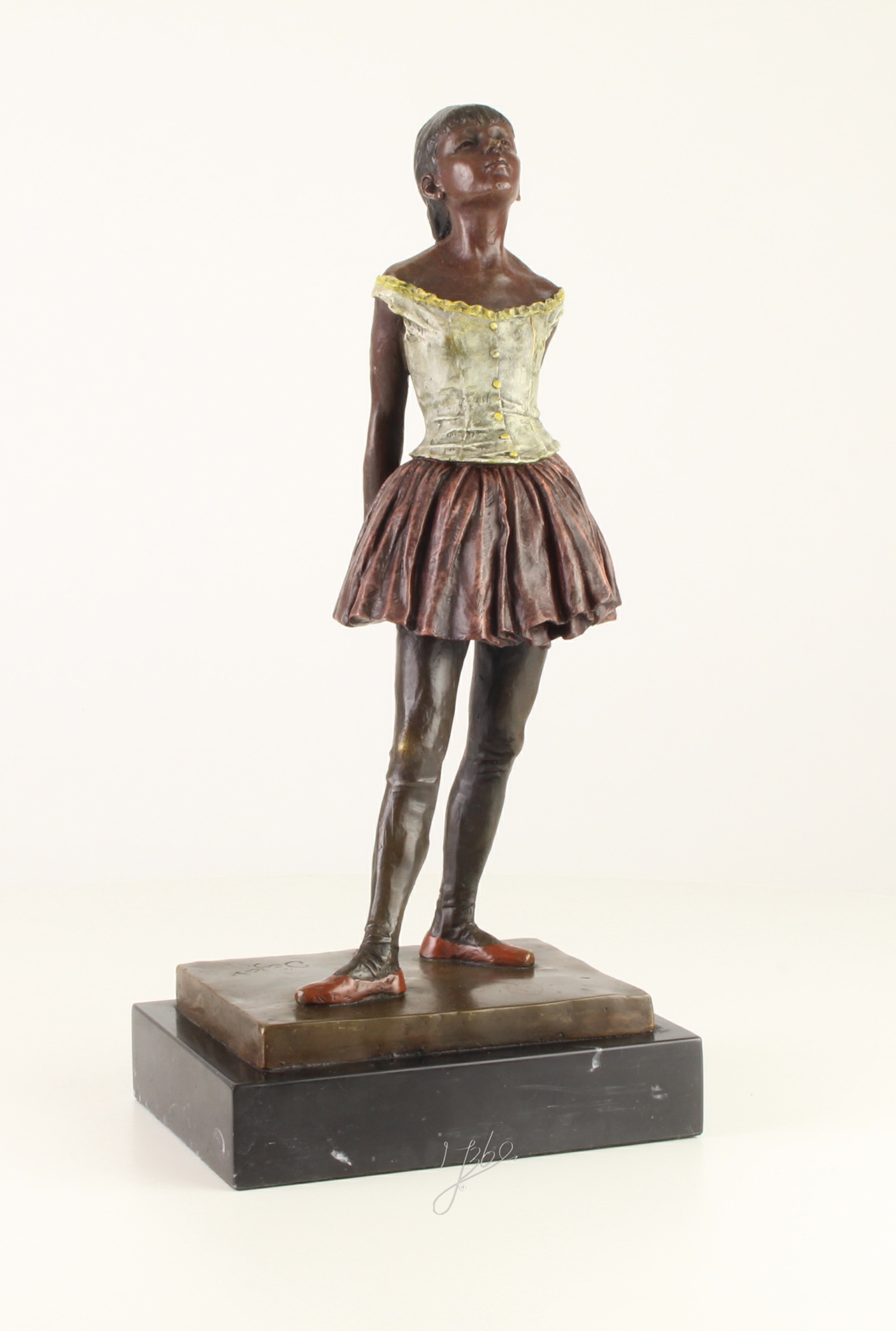 vinde tage medicin ydre Auktionshaus Jena - Bronze-Skulptur junge Ballerina , 9973238