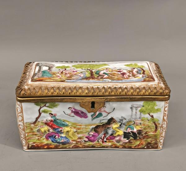 Capodimonte Schatulle Ernst Bohne