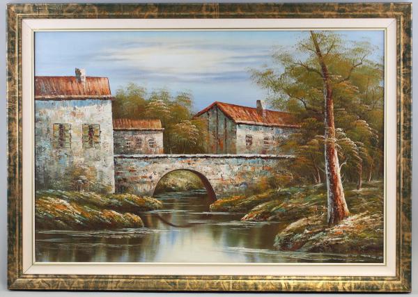Jacob, Brücke am Waldrand