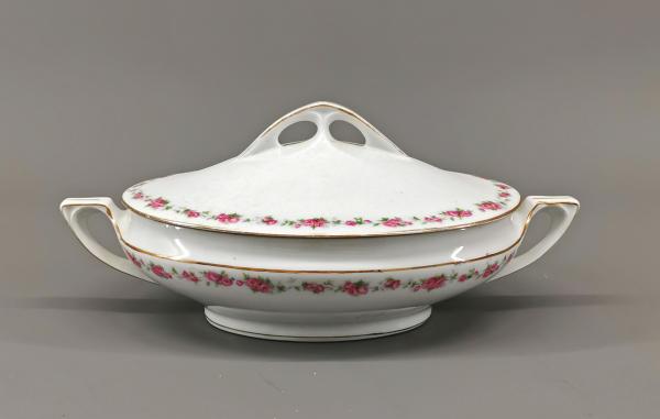 Speiseservice Jugendstil Rosendekor