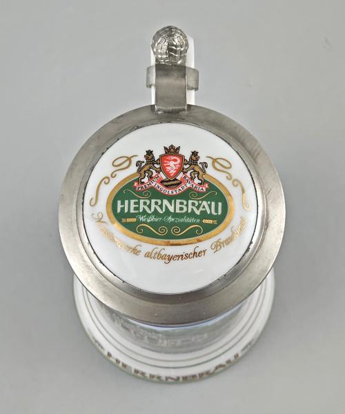 Sammler-Bierkrug Herrnbräu Brauerei 1995