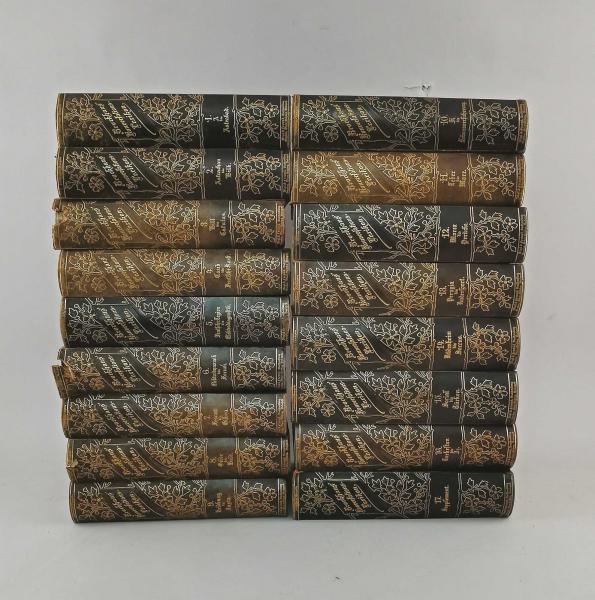 16 Bde. Brockhaus Konversations-Lexikon um 1892