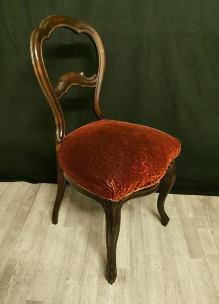 Satz 2 Stühle Spätbiedermeier
