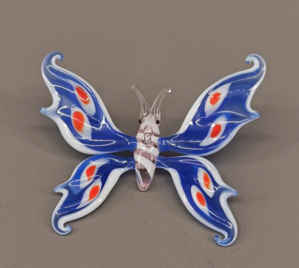 Schmetterling blau  5cm