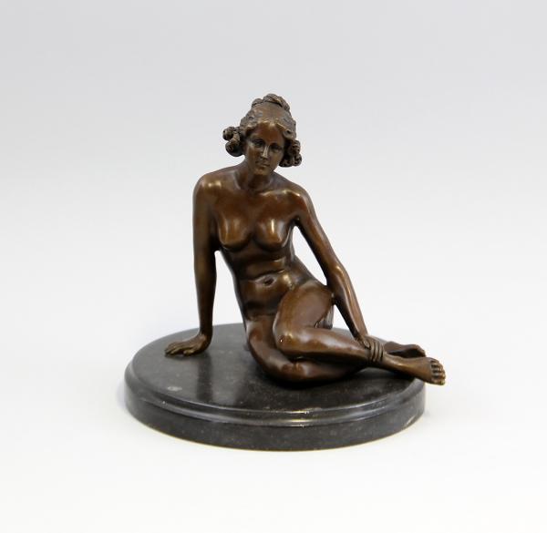 Bronze Nackte Dame