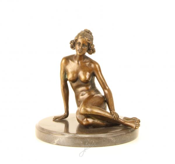 Bronze Nackte Dame