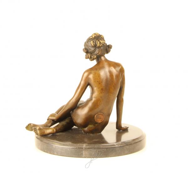 Bronze Nackte Dame