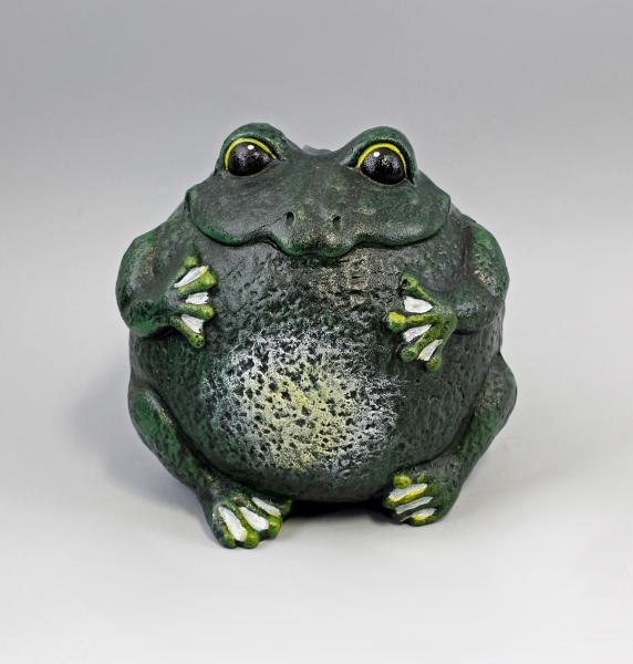 Großer runder Frosch