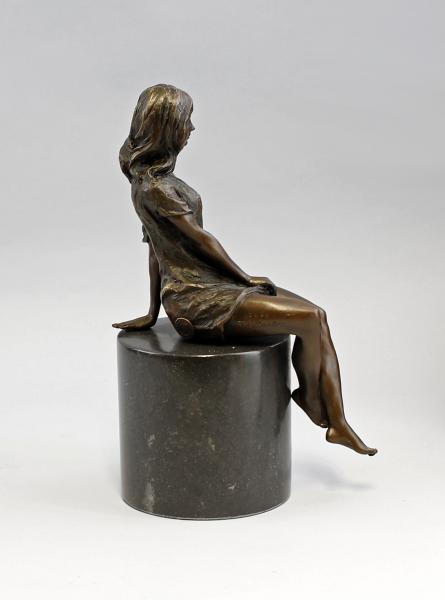 Bronze Patoue weiblicher Akt