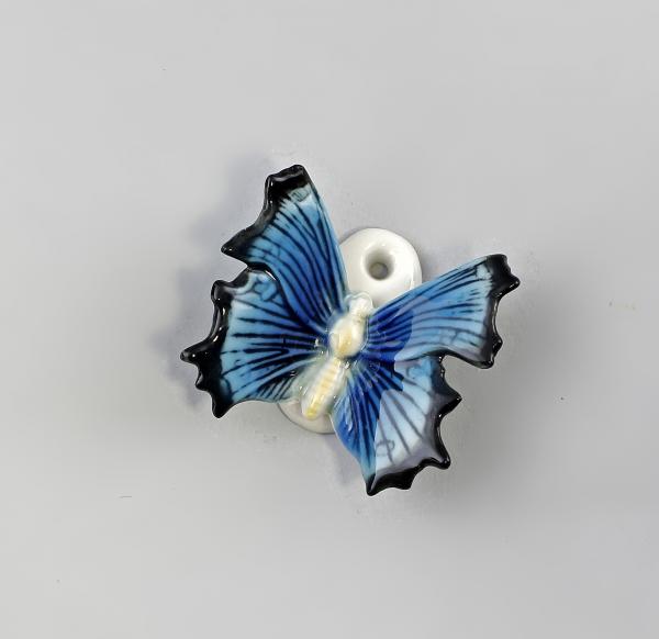 Kleiner Schmetterling blau