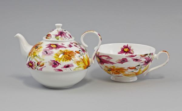 Teegarnitur "Tea for one Set" Sommerwiese