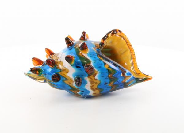 Murano Stil Glasfigur Muschel