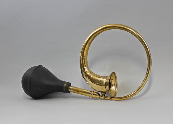 Nostalgisches Oldtimer Horn/Hupe Messing