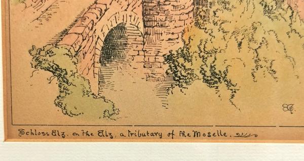 Monogrammist,Burg Eltz