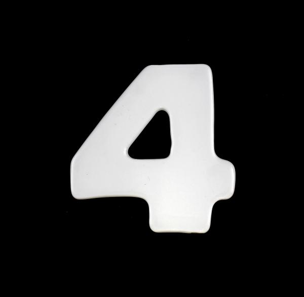 Zahl "4"